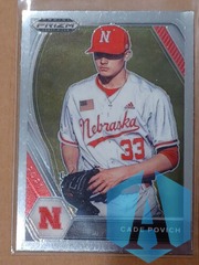 2021 Panini Prizm Draft Picks Cade Povich #PDP98